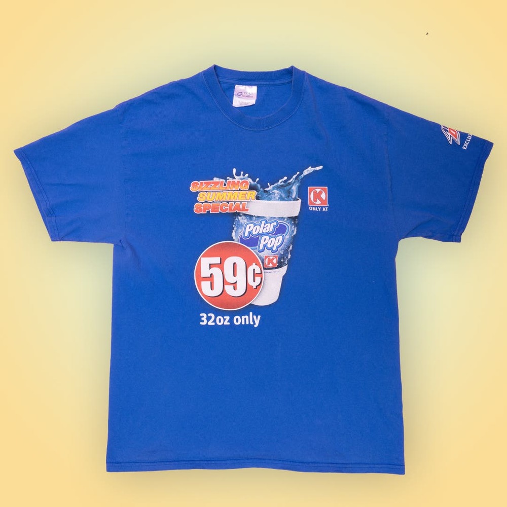 Circle K Polar Pop Blue Large T-shirt